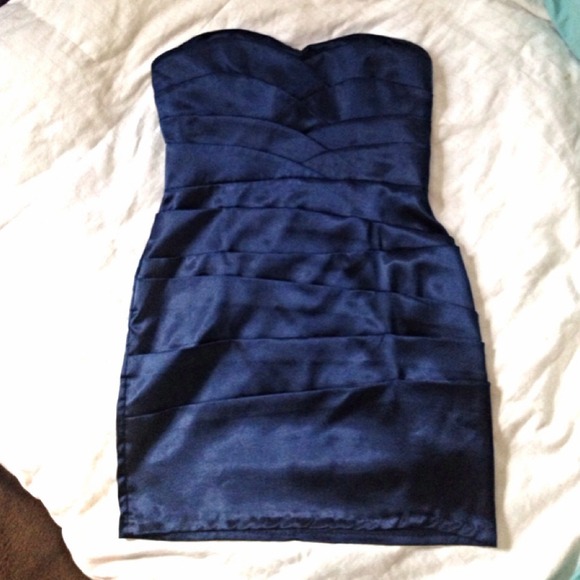 Navy blue cocktail dress Forever 21