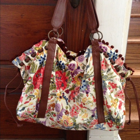 Anthropologie Carpet Bag