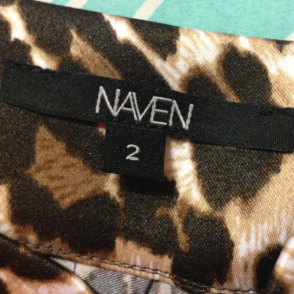 NAVEN Leopard print skirt - Picture 3 of 4
