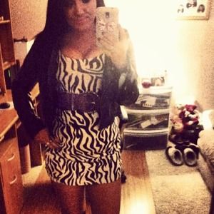 Dress/lashes/crop top bundle!