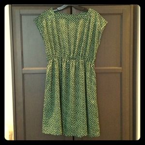 Francesca's printed day dress.