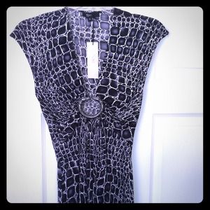 NWT Size S Sky Dress with Snake detail