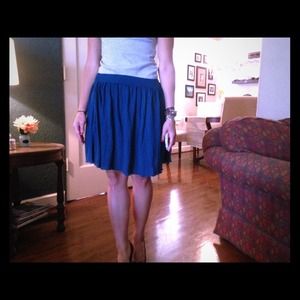 Cute Blue urban outfitters skirt