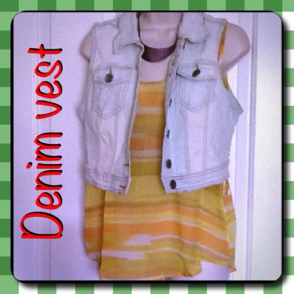 Denim vest