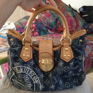 LV Denim Handbag