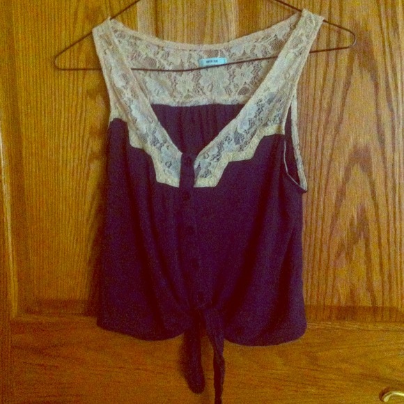 Bundled -Kimchi Blue Lace Inset Tank