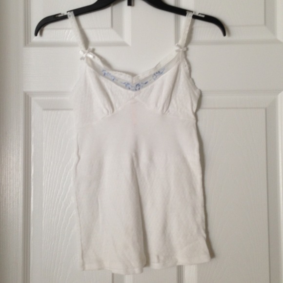 VTG 00s Free People White Tank
