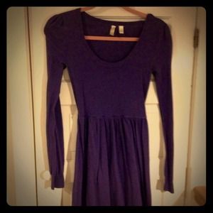 Purple Sweater Dress