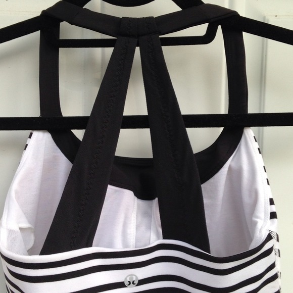 SOLD NEW Scoop Me Up Tank BLK/White Stripe - Picture 3 of 4