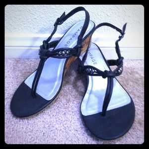 Black Rampage Sandals