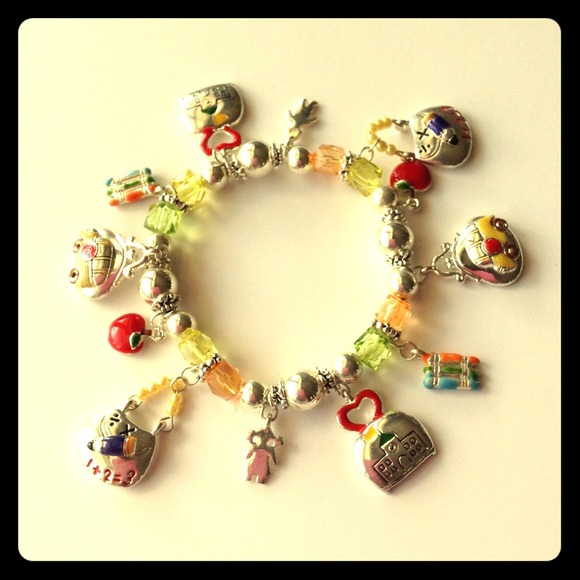Jewelry - Teacher charm bracelet 🙋