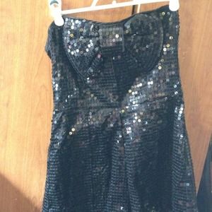 Forever 21 sequin romper with Bow 🎀