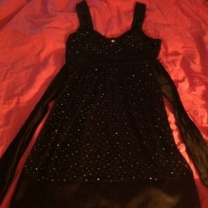 Black sparkle dress!