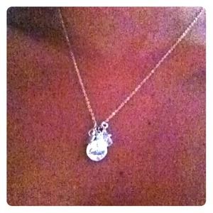 Sterling silver "I Believe" necklace