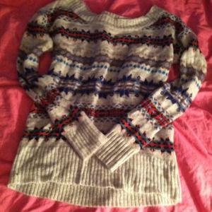 Cute winter sweater!