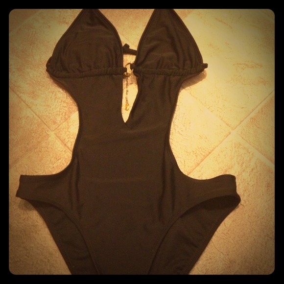 🚫SOLD🚫Black sexy Monokini!💕 - Picture 1 of 1