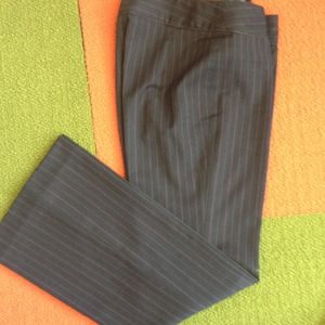 Beautiful pinstriped purple suiting pants!