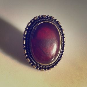 ❌❌TRADED❌❌Large oval ring w/faux stone