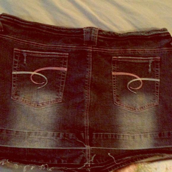 Vanilla jeans skorts  size 26 excellent condition