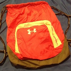 Under armour drawstring bag