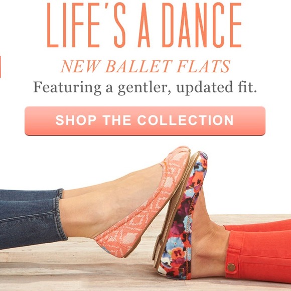 👇👇🎁PRICE LOWERED!!🎁👇👇 Toms-  Ballet Flats .