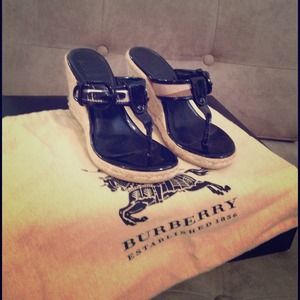 Burberry wedges