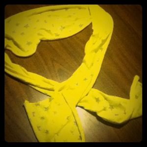 Yellow star scarf