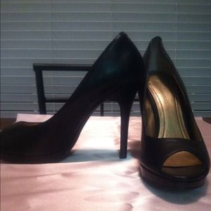 Women's peep toe heels