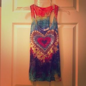 Reduced!! Tye-dye muscle shirt