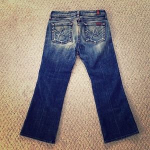 7 For All Mankind Cropped Jeans