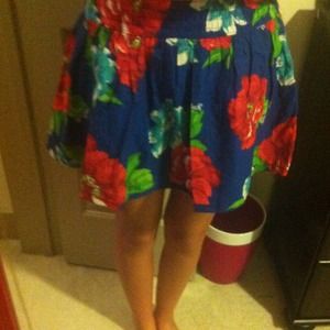 Floral Print skirt from Hollister!