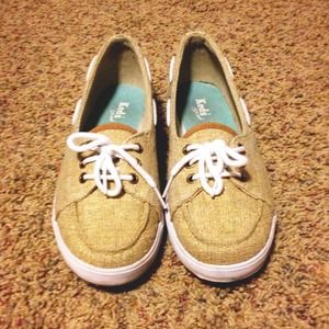 Gold Metallic Keds