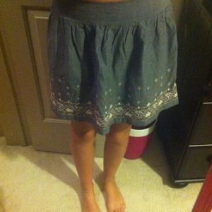 American Eagle Tribal print skirt!