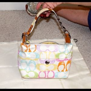 Authentic coach purse