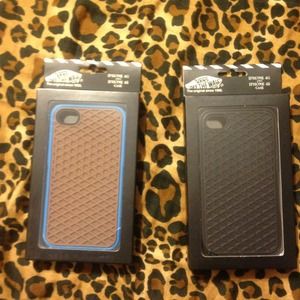 2 brand new Vans iPhone 4/4S cases