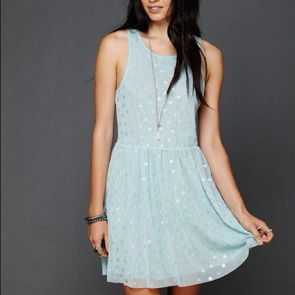 ❌❌SOLD❌❌Blue Dot Reversible Free People Dress