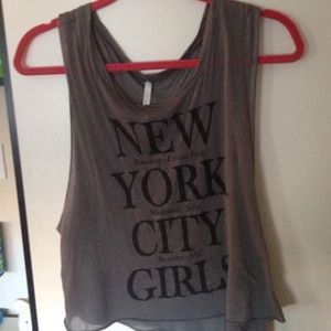 NY City Girls Muscle Tank
