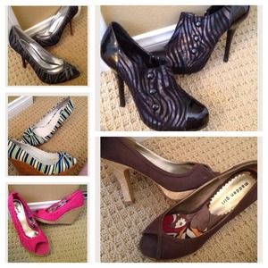 BUNDLE- 5 pair of shoes!