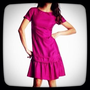 Gap Limited Edition Euro Silk Magenta Dress