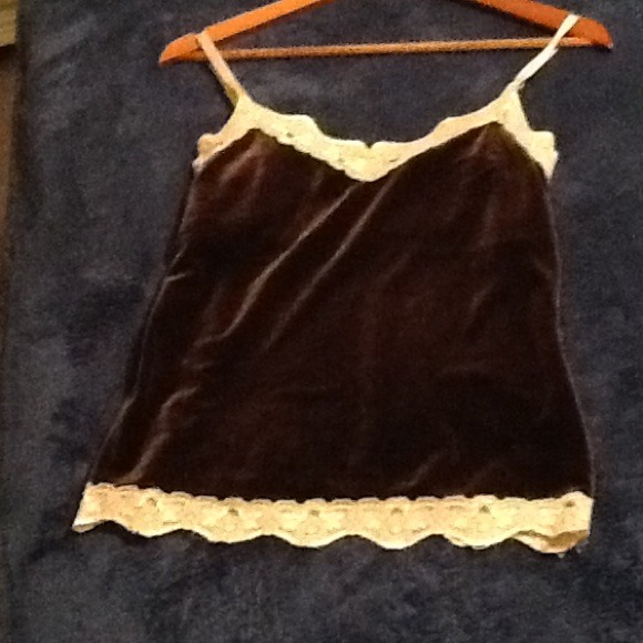 New York & Company Tops - ⭐Velvet and Lace Cami ✨✨Top. Size M