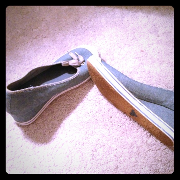 Roxy Shoes - Light blue Roxy sneaker wedges
