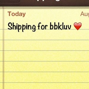 Shipping for the lovely BBKLUV ❤🌺