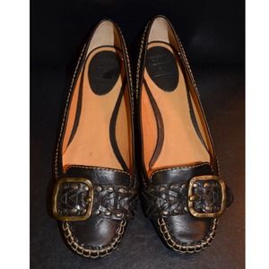 Frye Ruby Woven's Moccasin leather Size 7