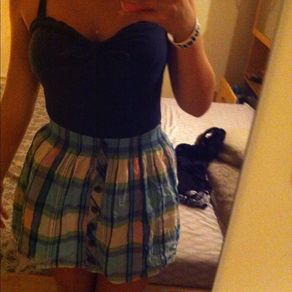 Aeropostale Plaid Summer Dress