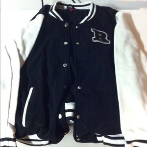 Black Varsity Jacket