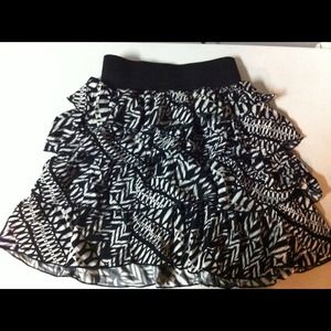Ruffled Tribal Skirt