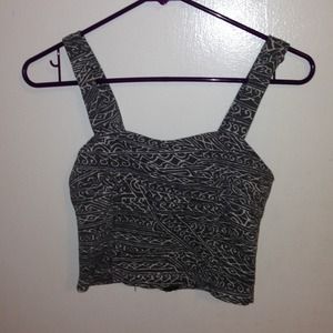 Brandy Melville Tribal Crop Top (ON HOLD)