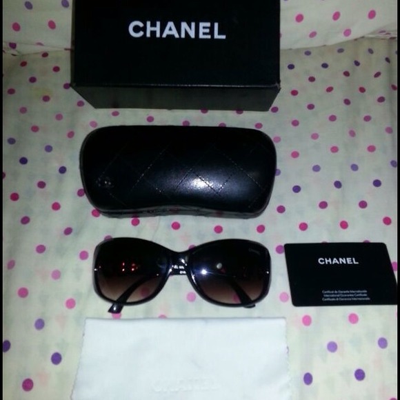 Authentic Chanel sunglasses