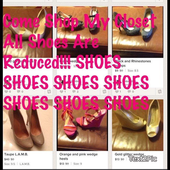 Come visit my closet all shoes are reduced 👣👣👣
