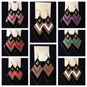 Simple Chevron Earrings